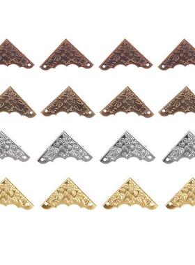 4Pcs Decorative Jewelry Gift Wood Box Picture Frame Corner P