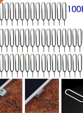 100PCS Eject Sim Crd Try Open Pin Needle Key Tool For Univ