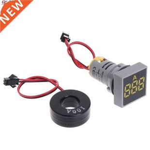 Digital Ammeter Led Lamp Indicator 100A Meter 22MM Current