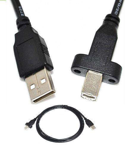 1.5M 5Ft USB 2.0 A male to USB B male plug printer panel mou