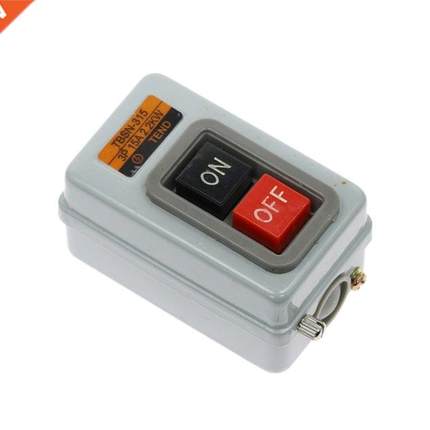 1Pcs Push Button Power Swtch Three Phases Power Control Sta