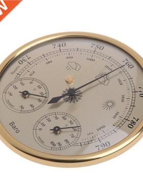 Wall Mounted Household Barometer Thermometer Hygrometer Weat