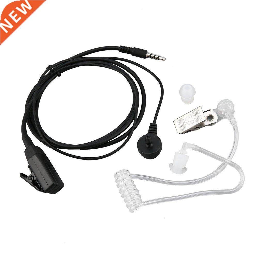 Portable Surveillance Security Clear Iron Clip Spiral Tube C