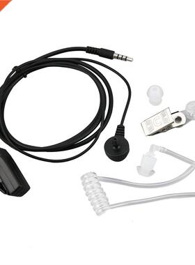 Portable Surveillance Security Clear Iron Clip Spiral Tube C