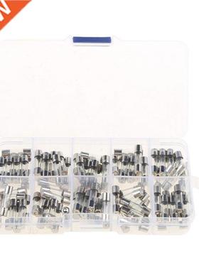 100Pcs 5x20mm Fast Blow Glass Fuse Assorted Mixed Kit 10 Val