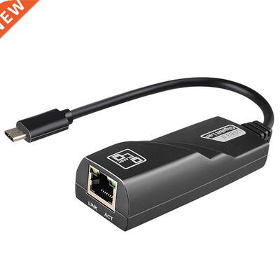 Type-C To RJ45 Gigabit Wired Network Card Is Suitable for Ap