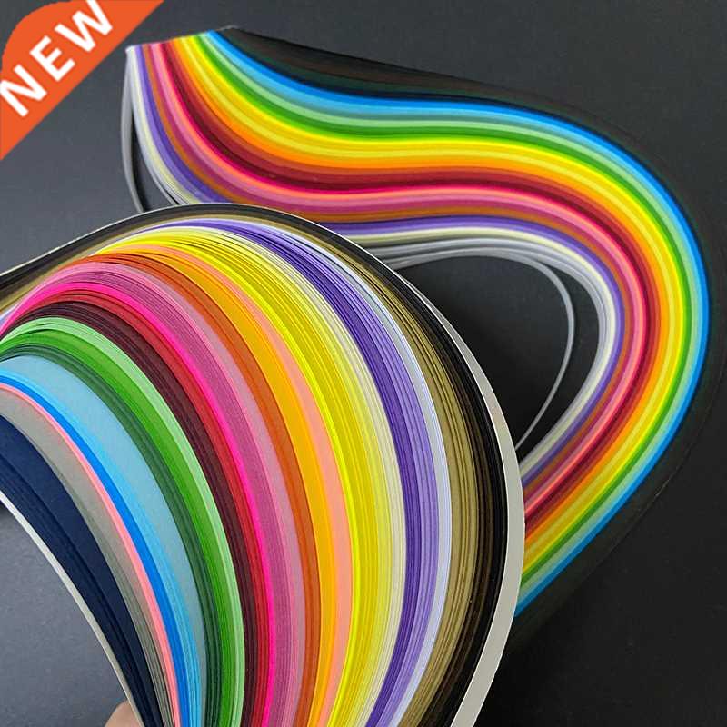 6 Colors 180Pcs Quilling Paper Assorted Mixed Color Origami
