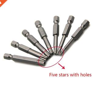Set Magnetic Security Steel Bit Driver Screw Head Torx