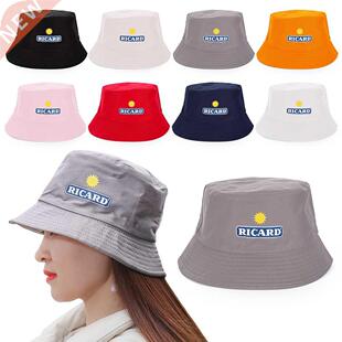 Hats Women Summer Ricard Fishe Cotton Bucket Classic New Man