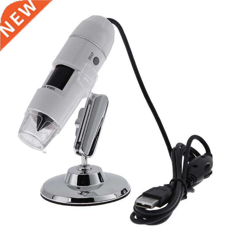 800X Microscope 8 LED Endoscope USB Zoom Magnifier Camera fo