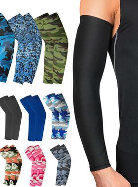 1 Pair Unisex Cooling Arm Sleeves Cover Cycling Running UV S