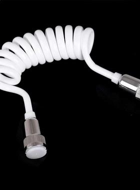 Telephone Line Style Spring Flexible Shower Hose Water Plumb
