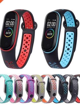 Breathable Strap For Xaom M Band 3 4 Smart Watch Wrst M3