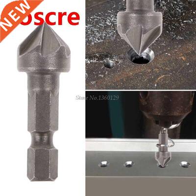 1PC 6 Flute Countersink Drill Bit 90 Degree Point Angle Cham