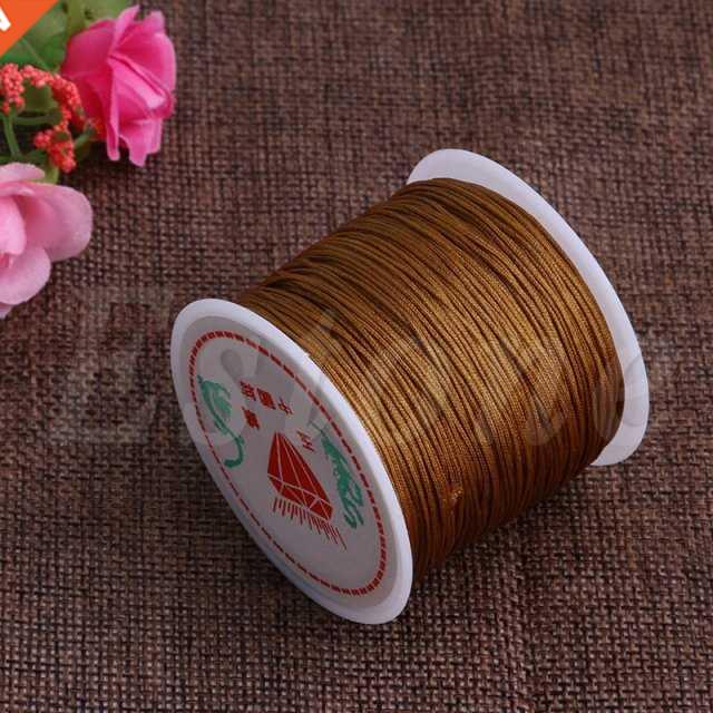 1Roll 45M x 0.8mm Nylon Chinese Knot Macrame Bracelet Braide