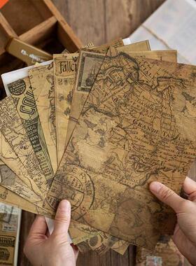 Vintage Scrapbook Paper Craft Paper Journal Origami  Craf