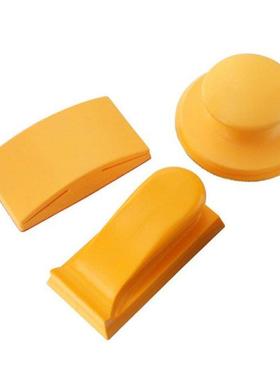 5 Inch Sanding Block Rubber Hook Loop Backing Pad Sandpaper