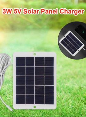 3W 5V Solar Panel Polycrystallne Slcon Solar Cell  Wat