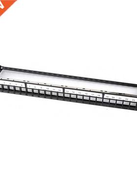 24 Port Empty Frame 1U Shielded Empty Frame Super Category 5