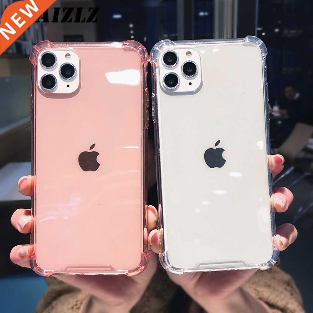 Transparent Shockproof Case for iPhone 1 12 Mini 11 Pro Max