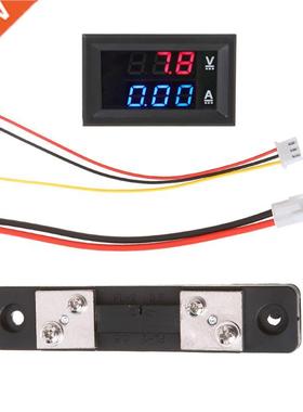 DC 0 100V/50A Red Blue Digital Volteter Aeter LED Dual D