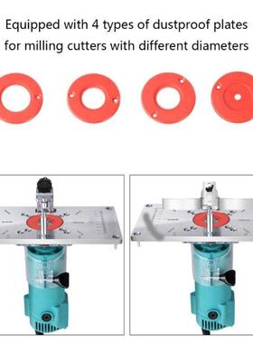 Labor Savng Durable Woodworkng Accessores Plate Trmmng