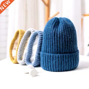 Womens Hat for Warm Women Hats Knitted Winter Fashion Solid