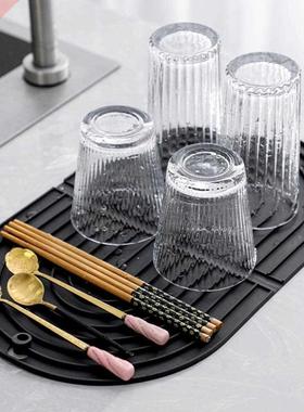 Portable TPR Drain Coaster Heat Resistant Coaster Foldable E