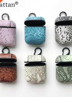 Alrattan Snake Skn Bluetooth Wreless Earphone Case Ar Po