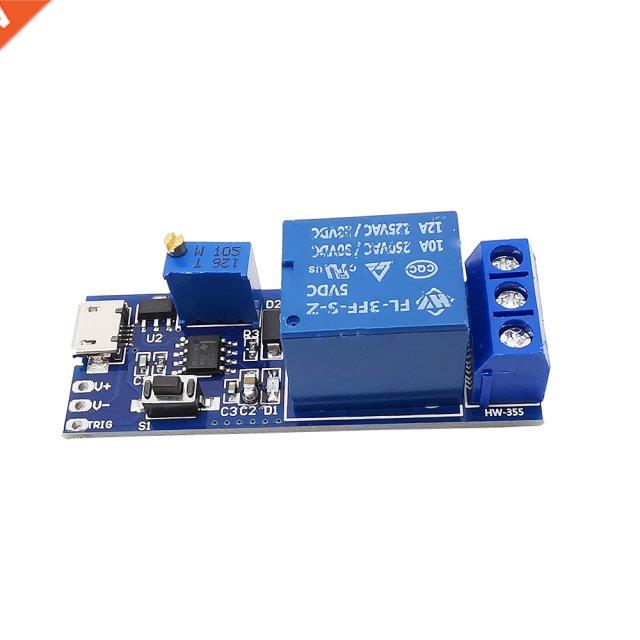 1Pcs Smart Electronics 5V-30V Micro USB Power Adjustable Del