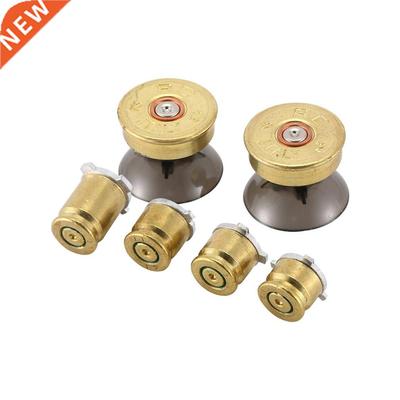 4x Brass Bullet Buttons ABXY Mod Kt + 2 Thumbstcks for XBO