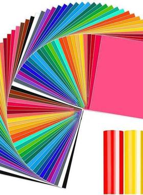 Permanent Vnyl For Crcut 58 Pack (30 Assorted Colors 12nc