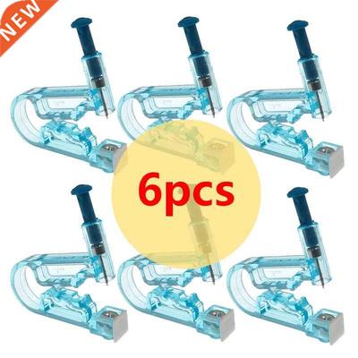 1/2/6pcs Disposable Sterile Ear Piercers Ear Nose Lip Pierci