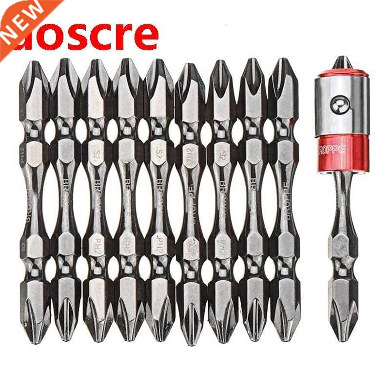 10+1 65mm PH2 S2 Alloy Steel Magnetic Double Head 1/4