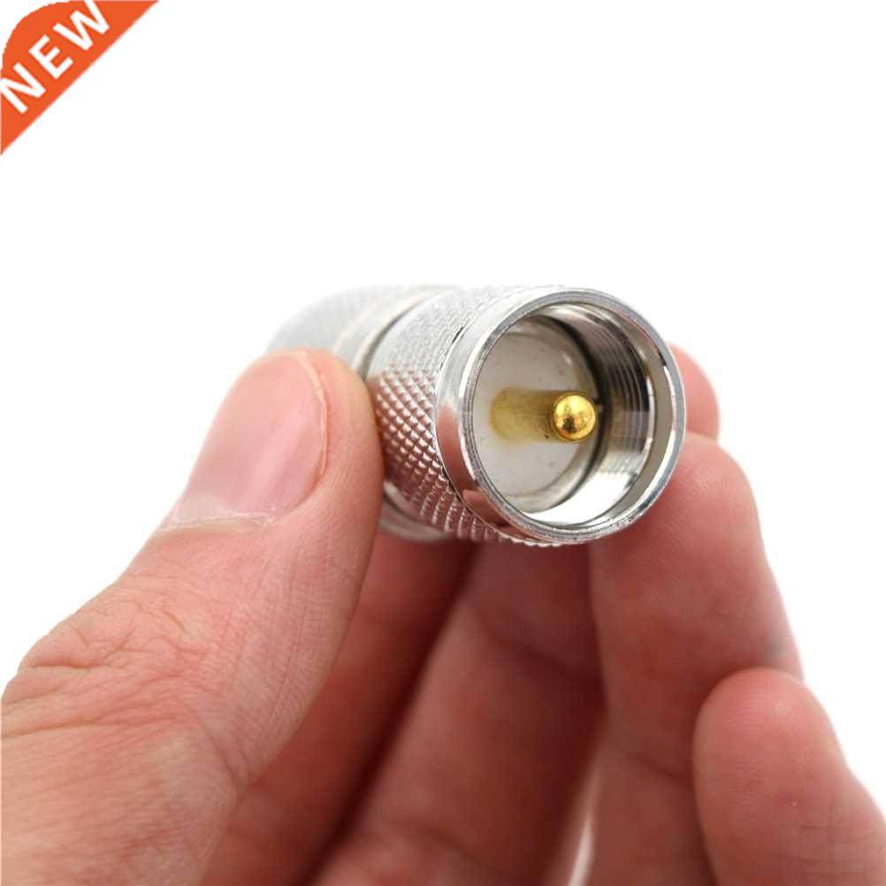 1X UHF Male PL259 To UHF Male Plug Double Straight Long RF C