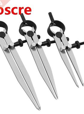 35ED justable Leather Compass Lockable Carbon Steel Divide