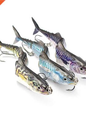 4 section tuna lure Swimbait 15cm 31g Free Sample Fishing lu
