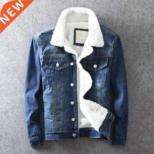 Jacket Oute Lined Fleece Fashion Winter Men 6XL Size Large