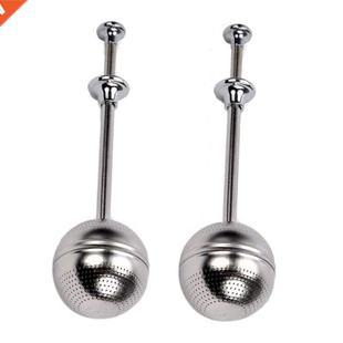 2PCS Long Handle Stainless Steel Tea Strainers, Tea Infuser