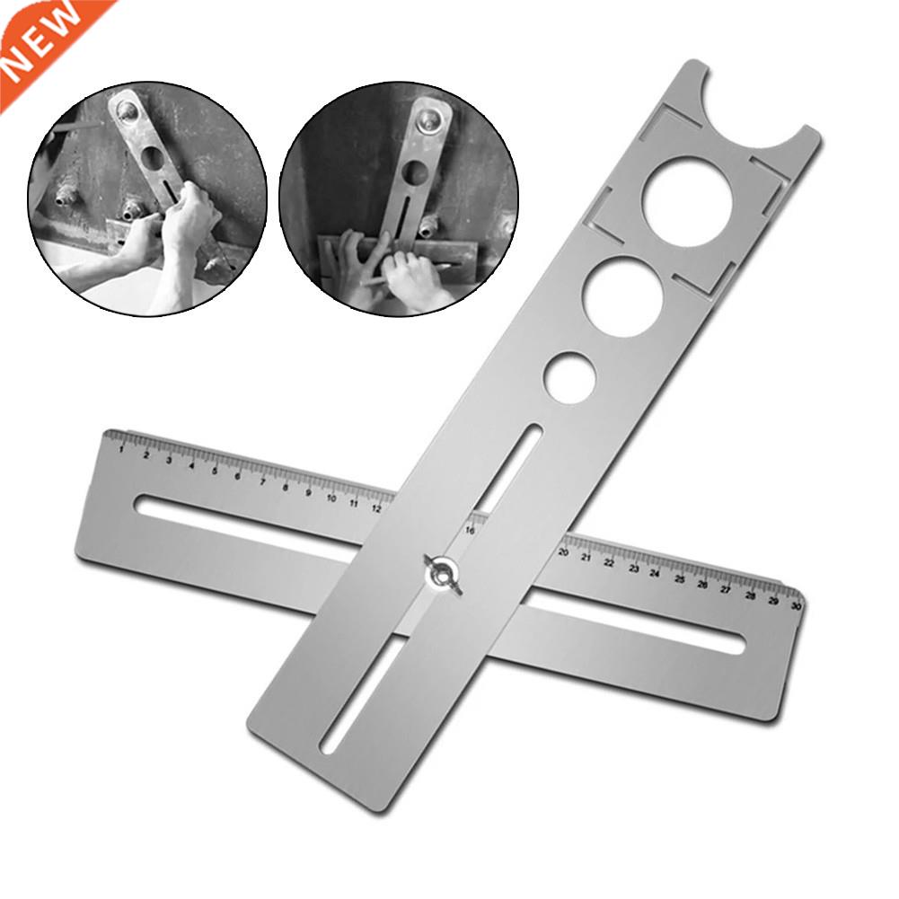 1pc Multi-Functional Stainless Steel Ceramic Tile Hole Locat