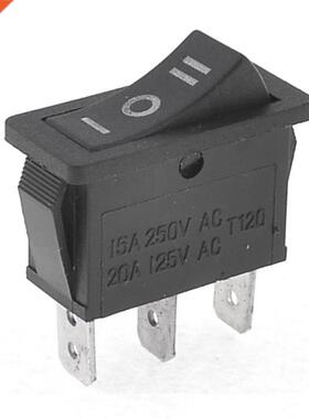 AC15A/250V 20A/125V 3 Pin SPDT ON-OFF-ON 3 Position Snap Roc