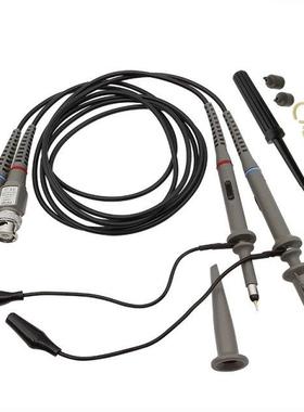 2Pcs P6100 BNC Oscilloscope Probe Analyzer Alligator Clip Pr