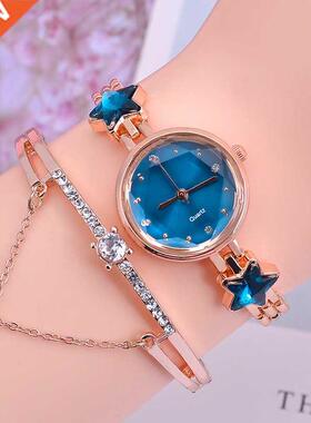 2022 Popular Star Diamond Ladies Watch Korean Version Female