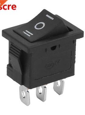 10PCs KCD1 Rocker Switch ON/OFF 3Pin 3 Position Electrical E
