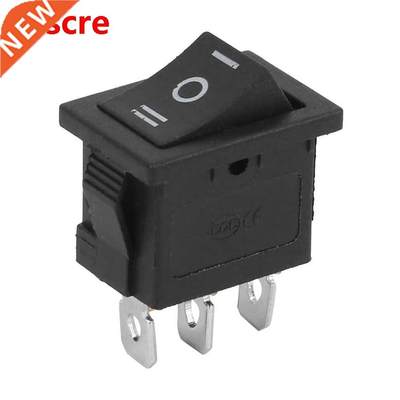 10PCs KCD1 Rocker Switch ON/OFF 3Pin 3 Position Electrical E