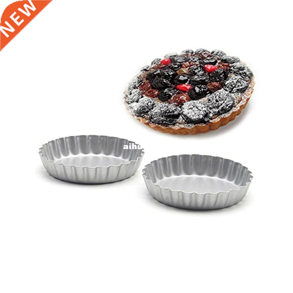 1Pcs Mini Non-Stick Quiche Tart Pan, Tart Pie Pan, Round Tar