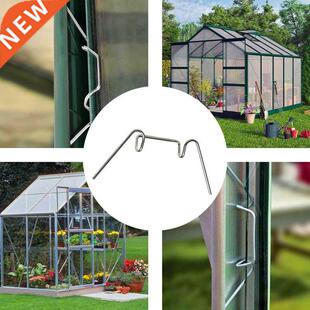 25PC Stainless Steel Greenhouse Glazing Clips W Clamps Unive
