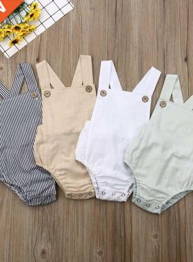 11 Colors Baby Romper Newborn Infant Boy Girl Sleeveless ops