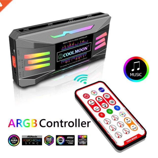 Orgnal Magnetc ARGB Controller SATA Cable 4 Pn PWM 5V 3