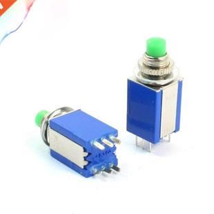 Green Push Thread 2NC 6Pn 2NO 8mm DPDT Head Momentary Pcs